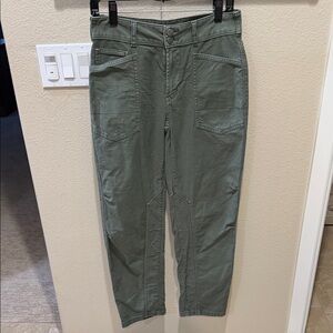 Pilcro Olive Ankle Pants